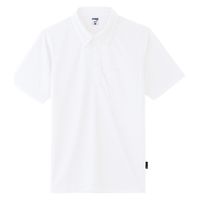 ボンマックス ボタンダウンドライポロシャツ(ポリジン加工) ホワイト GS MS3119 1枚（直送品）