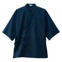 ボンマックス 作務衣(上衣) ネイビー LL FJ0709U 1枚