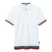ボンマックス 裾ラインリブドライポロシャツ(ポリジン加工) ホワイト S MS3122 1枚（直送品）