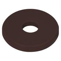 【軒先渡し】高田ベッド 円座クッション 25284900 ビニルレザー茶 TB-1449(40X5CM) 1個（直送品）