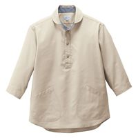 ボンマックス プルオーバー七分袖シャツ ベージュ 4L FB4566U 1枚（直送品）