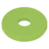 【軒先渡し】高田ベッド 円座クッション 25284900 ビニルレザー抹茶 TB-1449(40X5CM) 1個（直送品）