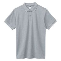 ボンマックス CVC鹿の子ドライポロシャツ モクグレー M MS3113 1枚（直送品）