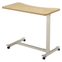 【軒先渡し】高田ベッド エコノミーベッドサイドテーブル キャスタータイプ 25329100 ナチュラル TB-BST-0265(キャスター) 1台（直送品）