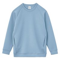 ボンマックス ドライストレッチクルーネックトレーナー(ポリジン加工) スモーキーブルー M MS2131 1枚（直送品）