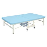 高田ベッド キングベンダ 25353705 ビニルレザースカイブルー TB-466(120X180X45CM) 1台（直送品）