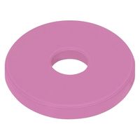 【軒先渡し】高田ベッド 円座クッション 25284900 ビニルレザーピンク TB-1449(40X5CM) 1個（直送品）