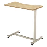 【軒先渡し】高田ベッド エコノミーベッドサイドテーブル キャスタータイプ 25329105 ナチュラル TB-BST-0290(キャスター) 1台（直送品）