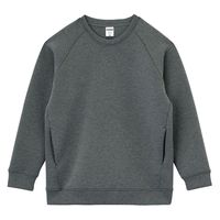 ボンマックス ドライストレッチクルーネックトレーナー(ポリジン加工) モクグレー L MS2131 1枚（直送品）