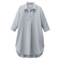 ボンマックス シャツワンピース グレー 13号 FM8002L 1枚（直送品）