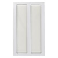 日本医理器材 病室用名札差し(2名用・様なし) 09223007 無地(縦書き・横書き両用) HP-2 1個（直送品）