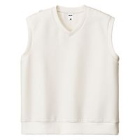 ボンマックス 8.5オンスダンボールニットベスト(ポリジン加工) オフホワイト M MS2137 1枚（直送品）