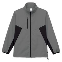 ボンマックス リサイクルストレッチワークブルゾン(ポリジン加工) チャコールグレー M MJ0084 1着（直送品）