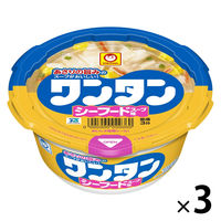 東洋水産 マルちゃん ワンタン シーフードスープ味 1セット（3個）