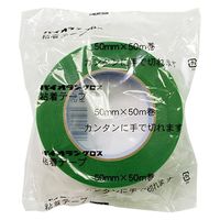 【ガムテープ】 パイオランテープ 梱包用 緑 幅50mm×長さ50m K-10-GR ダイヤテックス 1巻