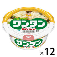 東洋水産 マルちゃん ワンタン とんこつ 1セット（12個）