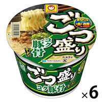 東洋水産 マルちゃん ごつ盛り コク豚骨ラーメン 1セット（6個）