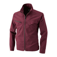 TS DESIGN ハイブリッドコットンジャケット ワイン 3L 3516-75-3L 1着（直送品）
