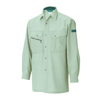 TS DESIGN 7105-52-LL 長袖シャツ アースグリーン LL 1着（直送品）