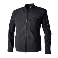 TS DESIGN ナイロンドッツライダーワークジャケット BK×BK LL 84506-95-LL 1着（直送品）