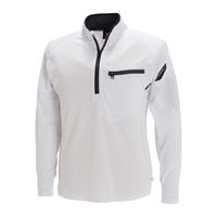 TS DESIGN 846305-5-S ワークニットロングシャツ ホワイト S 1着（直送品）