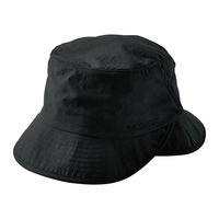 TS DESIGN TS4Dナイロンドッツハット ブラック F 84927-95-F 1着（直送品）