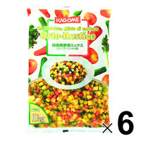 カゴメ 業務用　田舎風野菜ミックス 1ケース　1kg×6PC（直送品）