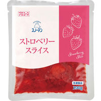 スノーマン ケ)業務用 ストロベリースライス 4901577008375 1ケース 200g×20PC（直送品）