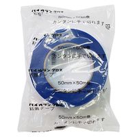 【ガムテープ】 パイオランテープ 梱包用 青 幅50mm×長さ50m K-10-BL ダイヤテックス 1セット（1巻×5）