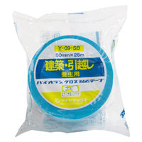 【養生テープ】 パイオランテープ 建築・引越し養生用 幅50mm×長さ25m Y-09-SB ダイヤテックス 1箱（1巻×30）