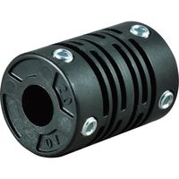 アサ電子工業 プラスチックカップリング(ダブルディスク相当・セットスクリュータイプ) GJ G2J8ー8 1セット(5個)（直送品）