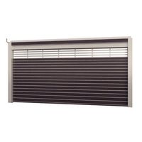 ユニットシャッター USファサード仕様 TLタイプ サイズ54 SB(セピアブラウン+ステンカラー) 電動式 USF-TL54B-SB 1個（直送品）