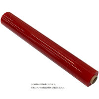 オカモト PVCカラー透明0.3ｘ915ｘ50＃400＃3014オレンジ AWOM-076 1本（50ｍ巻き）（直送品）