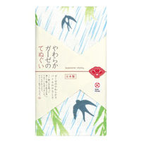 【まとめ買いでお得】日繊商工 雨つばめ　やわらかガーゼのてぬぐい　日本製 JS6121 1箱(30個入)（直送品）