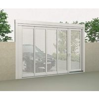 四国化成建材 ユニットスライダー1型 サイズ41 SC(ステンカラー) 手動式 USD1-4123L-SC 1個（直送品）