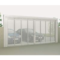 四国化成建材 ユニットスライダー1型 サイズ60 SC(ステンカラー) 電動式 USD1E-6022SC 1個（直送品）