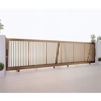 四国化成建材 ユニットラインA1型 H1400 開口幅10000 アルミ 縦格子 片引き ULA1-14ER-10SBZ 1個（直送品）