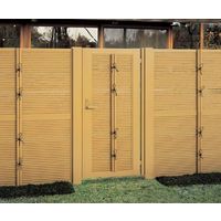 四国化成建材 和袖門扉 御簾垣 横組 W1200xH2000 NGS-MY0720STK 1個（直送品）