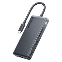 Anker USB Type-Cドッキングステーション 7-in1 HDMI LAN SDカードスロット 341 USBハブ 1個