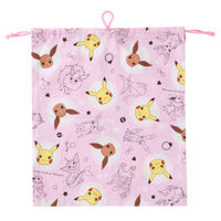 コッカ 巾着 大 ポケットモンスター（ピンク） CG-3509 1A 1個