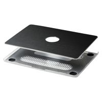 パソコンケース MacBook Air 13インチ ハードケース ブラック BM-SCLMA2213BK エレコム 1個（直送品）