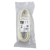 テレビアンテナケーブル F字プラグ/L字プラグ EC-4W DXアンテナ