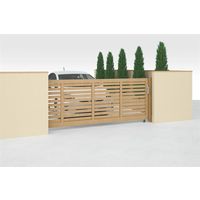 四国化成建材 アレグリア引戸3型手動式 W3500 H1200 横格子 片引き アルミ AGG3-3512SLB 1個（直送品）