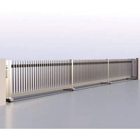 四国化成建材 スタックラインSAL型電動式 H1800 開口幅6000 アルミ 縦格子 片引き SALF18ER-S6SSC 1個（直送品）