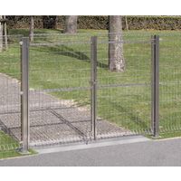 四国化成建材 SEMM1F型 W995X2 H1500 メッシュ 両開き 打掛錠 SEMM1F-1015W 1個（直送品）