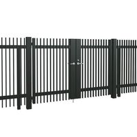 四国化成建材 TAM3型 W1000X2 H1500 縦格子 両開き 打掛錠 TAM3-UO1015WBK 1個（直送品）