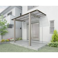 スマートトップ 間口4228 出幅4尺 耐荷重600N/m2 SB 熱線吸収ポリカーボネート(クリアマット) LSMTFE-K4313SB（直送品）