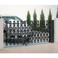 四国化成建材 クレディアコー2型電動タイプ W425S H1250 片開き レールタイプ CD2D-425SBK 1個（直送品）