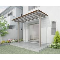 スマートトップ 間口3020 出幅7尺 耐荷重600N/m2 MB 熱線吸収ポリカーボネート(クリアマット) LSMTCE-K3121MB（直送品）