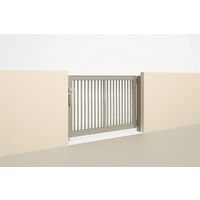 四国化成建材 BGAN1型 W2200X2 H2000 縦格子 両開き ノンレールタイプ BGAN1N-20-4WSC 1個（直送品）